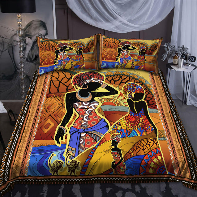 Beautiful African Girl Bedding Set-ML-ML-US Twin-Vibe Cosy™