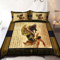 Ancient Egyptian Anubis Bedding Set Pi03072005-Bedding-MP-Twin-Vibe Cosy™