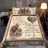 Deer Lovers: Romantic Bedding Set Pi24082001