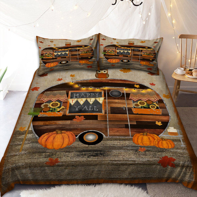 Halloween HAPPY Y'ALL Bedding Set