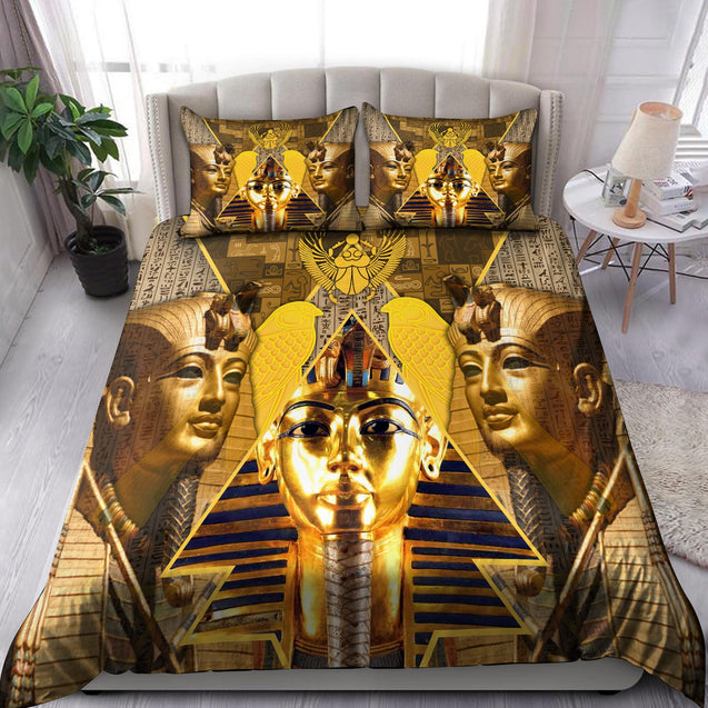 Ancient Egyptian Pharaoh Bedding Set Pi26062003-Bedding-MP-Twin-Vibe Cosy™