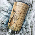 Deer Hunting Knowledge Bible Verse Tumbler