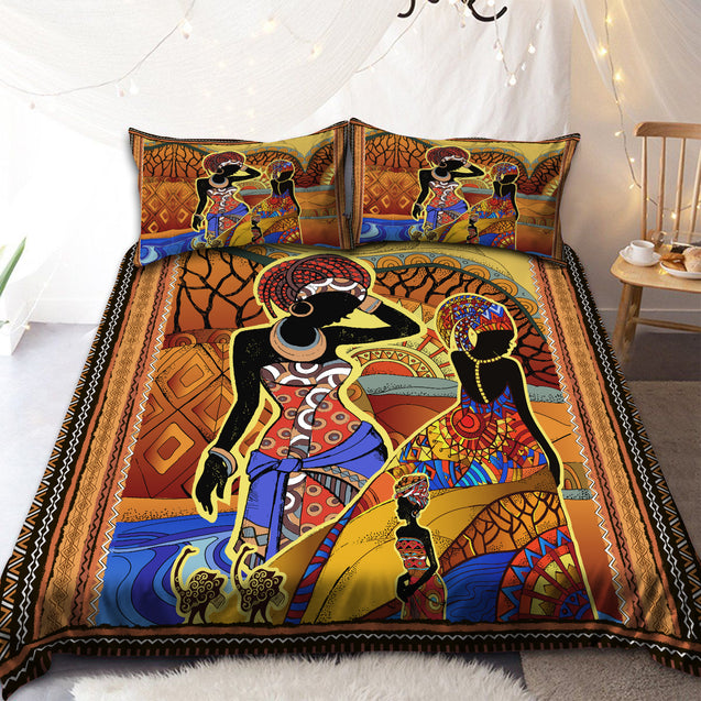 Beautiful African Girl Bedding Set-ML-ML-US Twin-Vibe Cosy™