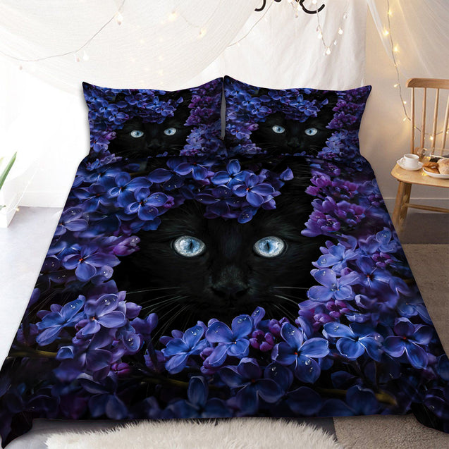 Cat And Flower Bedding Set Pi24072001-LAM-LAM-US Twin-Vibe Cosy™