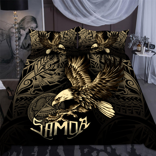 Samoa Eagle Bedding Set Pi20072005-LAM-BEDDING SETS-LAM-Twin-Vibe Cosy™