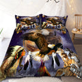 Eagle and Wolf bedding set Pi20082003