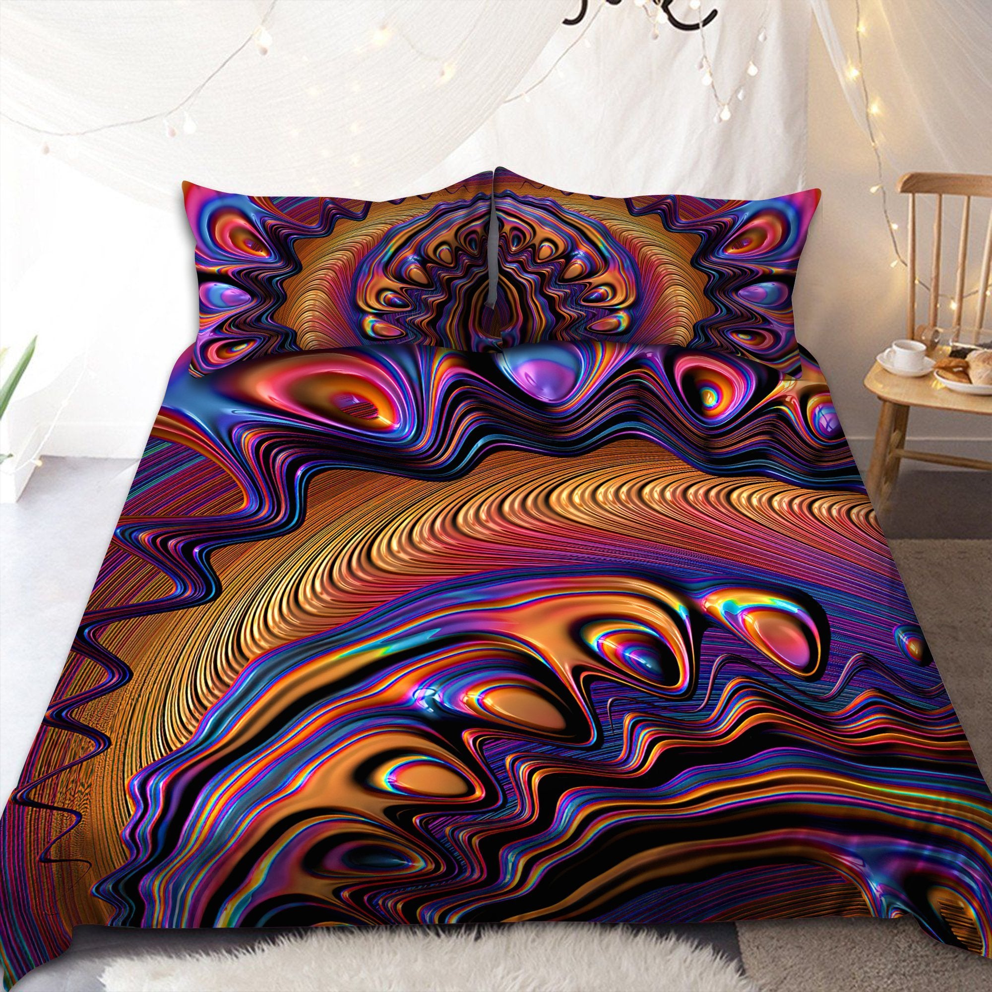 Awesome Fractal Art Bedding Set Pi19082003-MEI - Vibe Cosy™