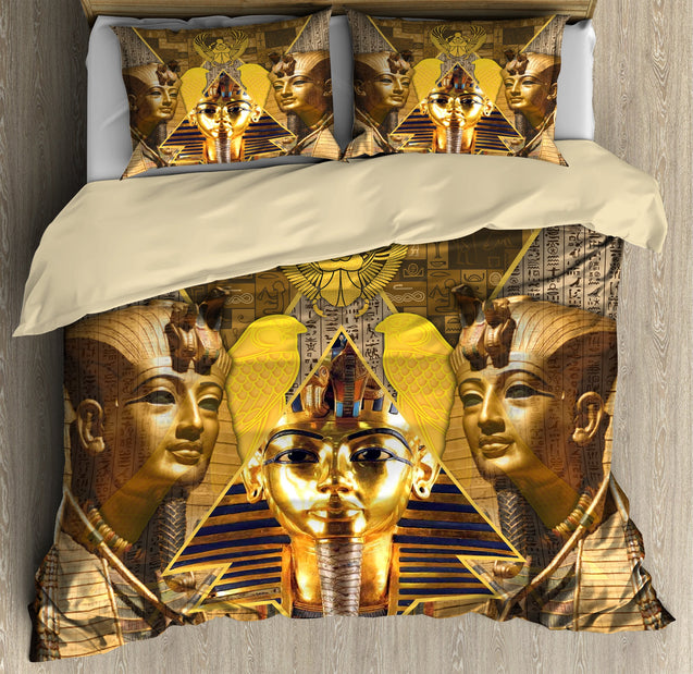 Ancient Egyptian Pharaoh Bedding Set Pi26062003-Bedding-MP-Twin-Vibe Cosy™