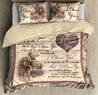 Deer Lovers: Romantic Bedding Set Pi17082005