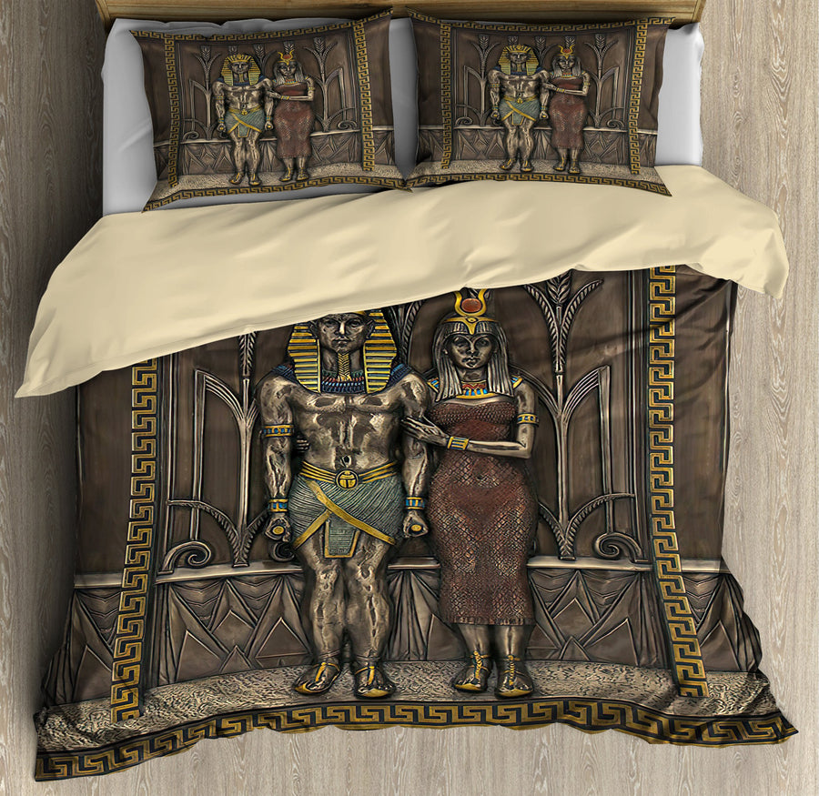 Ancient Egyptian Pharaoh Bedding Set Pi26062001-Quilt-MP-Twin-Vibe Cosy™