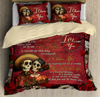 Sugar Skull Couple-I Choose You Love Gift Bedding Set Pi11082003