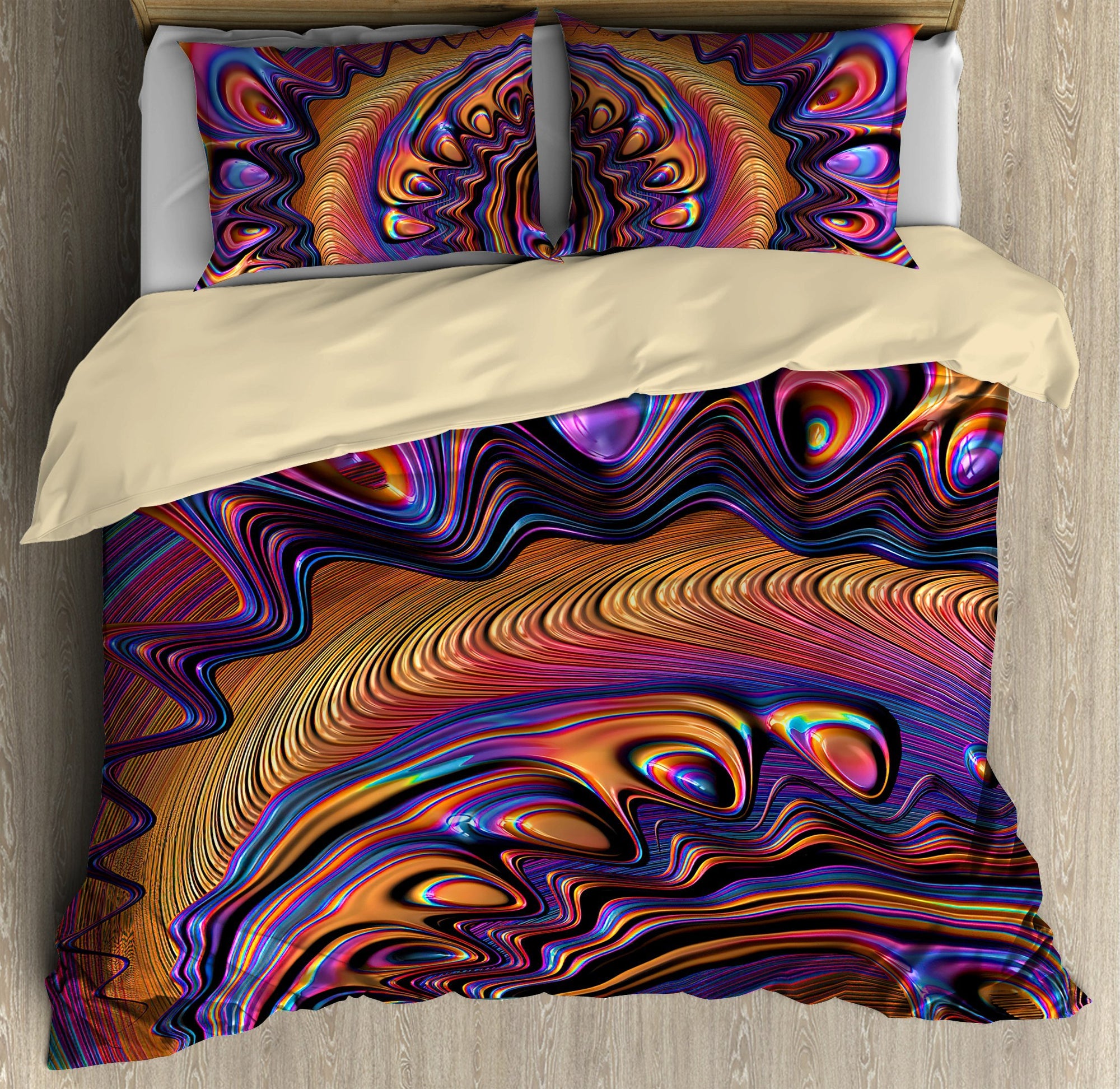 Awesome Fractal Art Bedding Set Pi19082003-MEI - Vibe Cosy™