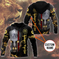 January Spartan Lion Warrior 3D All Over Printed Unisex Shirts