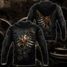 Steampunk Mechanic Skull All Over Printed Hoodie For Men and Women Pi21102002