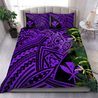 Hawaii Polynesian Purple Bedding Set-ML-ML-US Twin-Vibe Cosy™