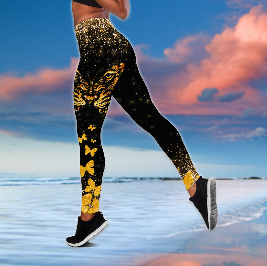 Tiger Butterfly Combo Tank + Legging