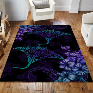 Beautiful Ray Hibiscus Hawaii Rug - Amaze Style™-Rug