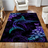 Beautiful Marlin hibiscus Hawaii 3D Rug