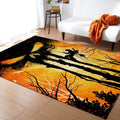 Logger Monster Tree Orange Rug TR1710201