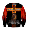 October Girl Warrior of Christ 3D All Over Print  Hoodie DD08282001