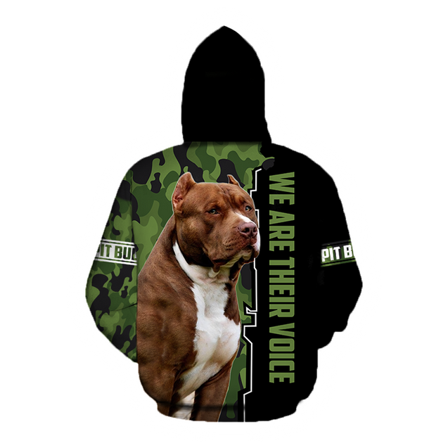 We Are Their Voice Pit Bull Combo Hoodie + Legging DD09262002