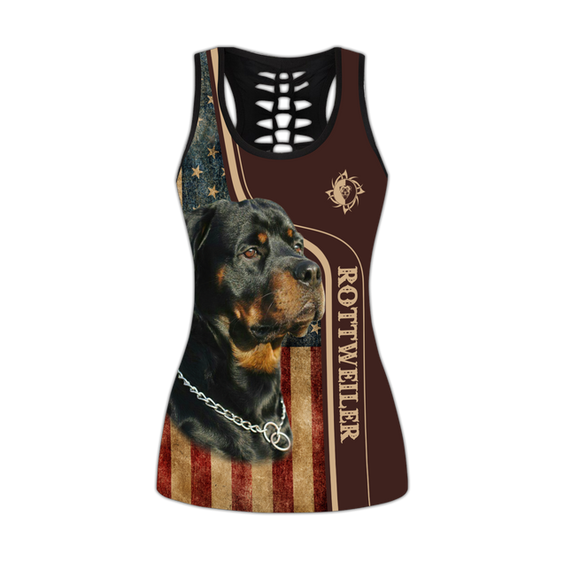 Rottweiler legging + hollow tank combo DD08012002S