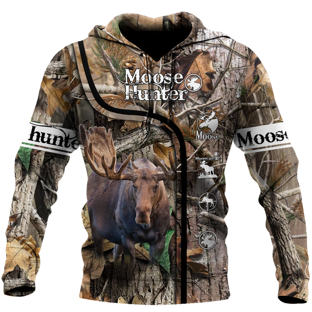 All Over Printed Beautiful Moose Hunting MEI