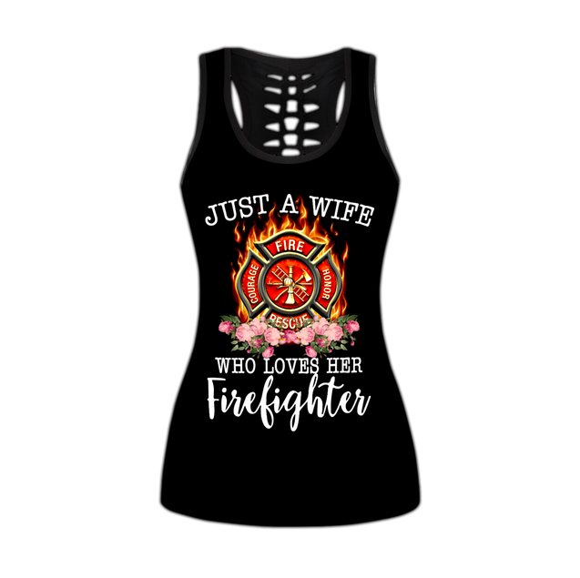 Firefighter Wife Combo Tank + Legging DD09042001