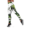 Pitbull green tattoos legging + hollow tank combo HG71802S1-Apparel-HG-S-No tank-Vibe Cosy™