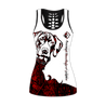 German Shorthaired pointer red legging + hollow tank combo DD08032002