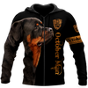 Rottweiler october man 3d hoodie shirt for men and women DD08312004