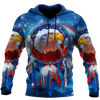 Eagle Dreamcatcher Native American Blue 3D All Over Printed Shirts DD09112003-LAM