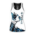 Pitbull blue tattoos legging + hollow tank combo HG71802S3-Apparel-HG-No legging-S-Vibe Cosy™