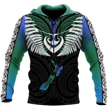 New zealand aotearoa tattoos 3d all over printed for men and women PL25082003
