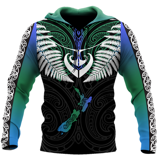 New zealand aotearoa tattoos 3d all over printed for men and women PL25082003