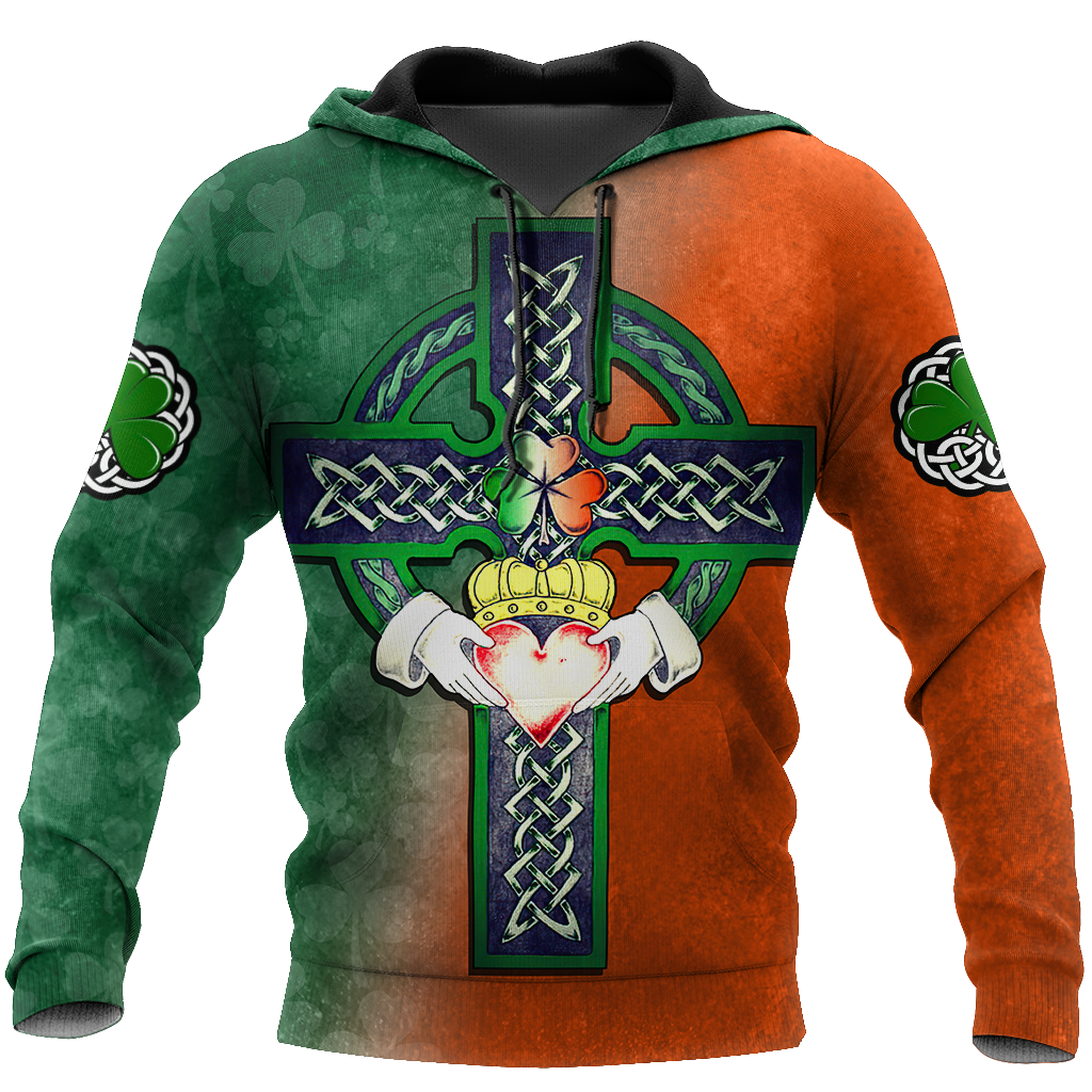 Irish St.Patrick day 3d hoodie shirt for men and women DD10302003