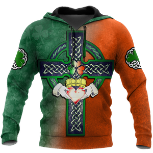 Irish St.Patrick day 3d hoodie shirt for men and women DD10302003