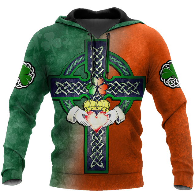 Irish St.Patrick day 3d hoodie shirt for men and women DD10302003