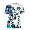 Beautiful Lion blue Tattoo camo 3D all over printed shirts for men and women DD05272003S-Apparel-Huyencass-T-Shirt-S-Vibe Cosy™