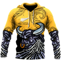 New zealand taranaki maori bull 3d all over printed shirt and short for man and women-Apparel-PL8386-Hoodie-S-Vibe Cosy™