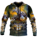 The Great Eagle 3D All Over Print Hoodie DD08242002