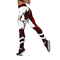 Pitbull red tattoos legging + hollow tank combo HG71802-Apparel-HG-S-No tank-Vibe Cosy™