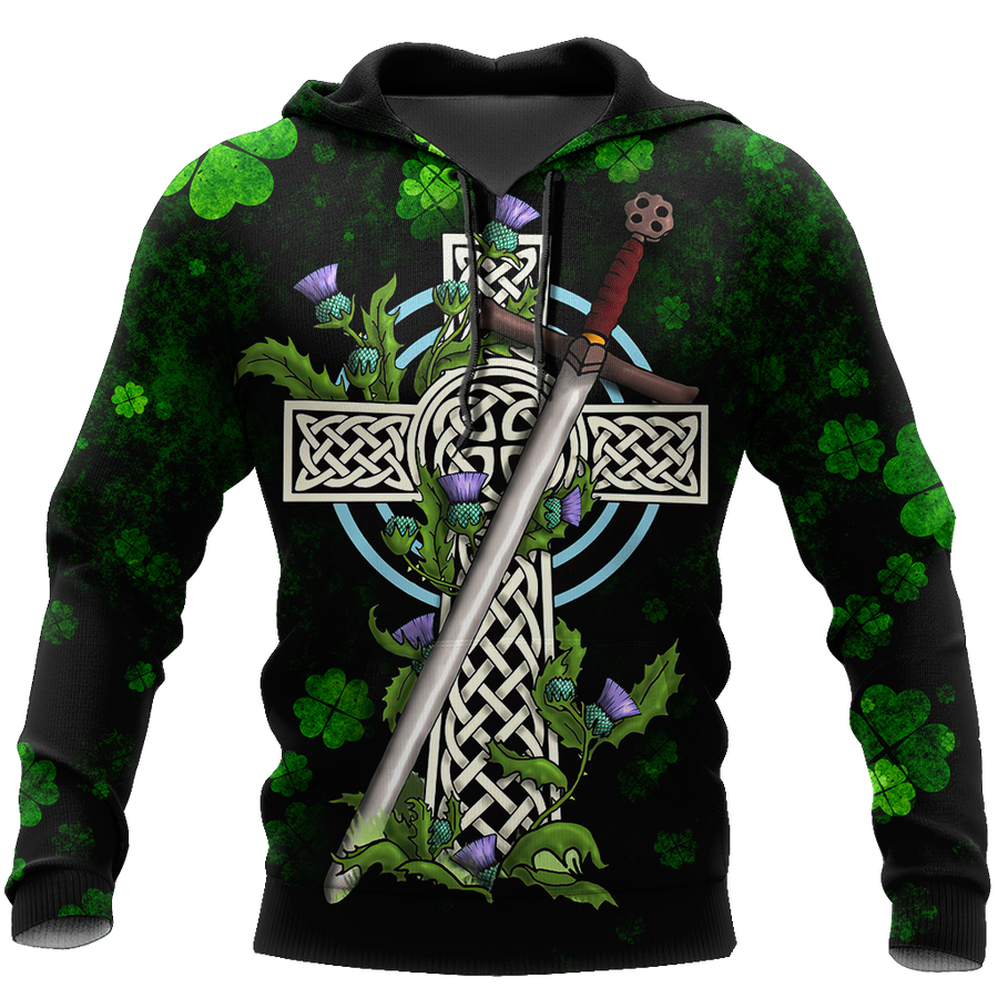 Irish St.Patrick day 3d hoodie shirt for men and women DD11032003