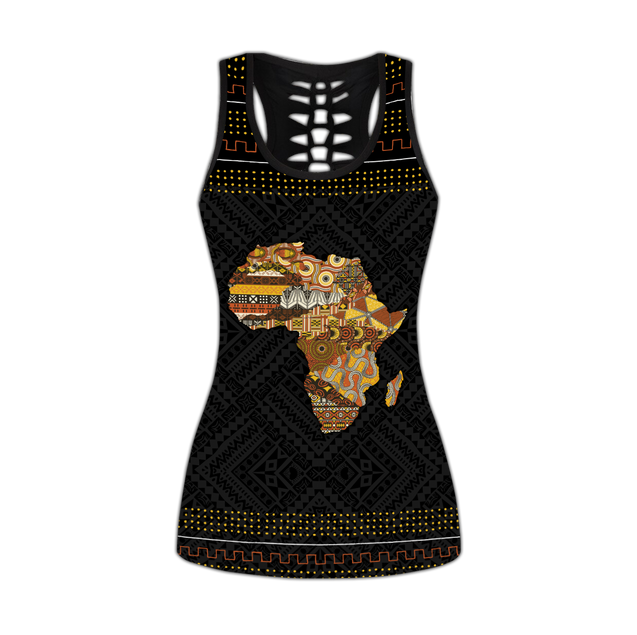 Africa Home Map Combo Tank + Legging DD08142002