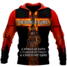 October Girl Warrior of Christ 3D All Over Print  Hoodie DD08282001