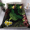 Cook Islands Beautiful Rays Tipani Hibiscus Tattoo Bedding Set-Bedding Set-Huyencass-Twin-Vibe Cosy™