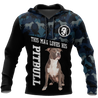 Pitbull 3d unisex shirt DD11022002