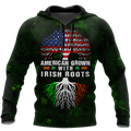 Irish St.Patrick day 3d hoodie shirt for men and women DD10272002