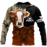 Cow 3d hoodie shirt for men and women DD10302002