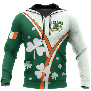 Irish St.Patrick day 3d hoodie shirt for men and women DD11032008